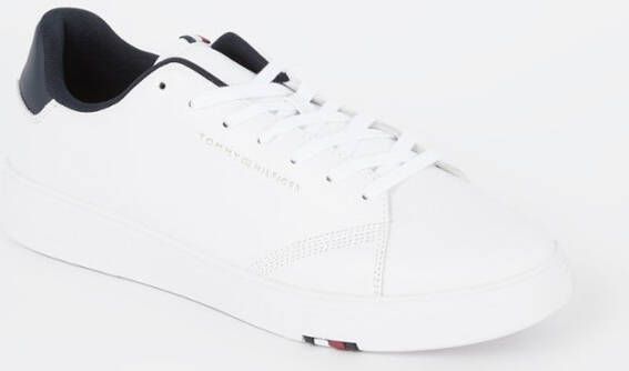 Tommy Hilfiger Sneakers ELEVATED RBW CUPSOLE LEATHER met contrastbeleg bij de hiel - Foto 5