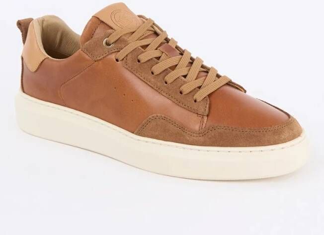 TOMMY JEANS Plateausneakers THE GREENWICH SUEDE vrijetijdsschoen lage schoen veterschoen met gepolsterde schacht