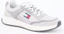 TOMMY JEANS Sneakers met sleehak TJM RUNNER MIX MATERIAL sleehak freizeitschoen lage schoen veterschoen met logovlag - Thumbnail 1