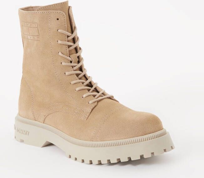 Tommy Jeans Boots met vetersluiting