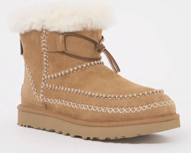 UGG CLASSIC MINI ALPINE W Gevoerde laarzenSnowbootsDames laarzen Cognac