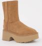 UGG Vachtlaarzen Dames Classic Twin Seam New Heights Maat: 39 Materiaal: Suède Kleur: Cognac - Thumbnail 3