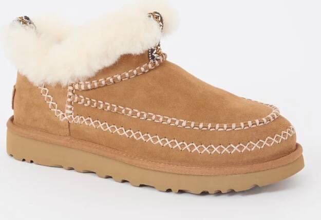 UGG Boots zonder sluiting CLASSIC ULTRA MINI ALPINE huispantoffel mule winterlaarzen met gepolsterde voetbed