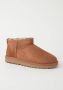 UGG Vachtlaarzen W Classic Mini Platform Maat: 38 Materiaal: Suède Kleur: Cognac - Thumbnail 2