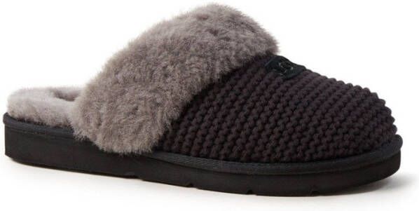 Ugg Cozy Knit pantoffel met schapenvacht details