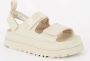 UGG Plateausandalen Goldenglow zomerschoen strandschoen plateausandaal met klittenbandsluitingen - Thumbnail 2