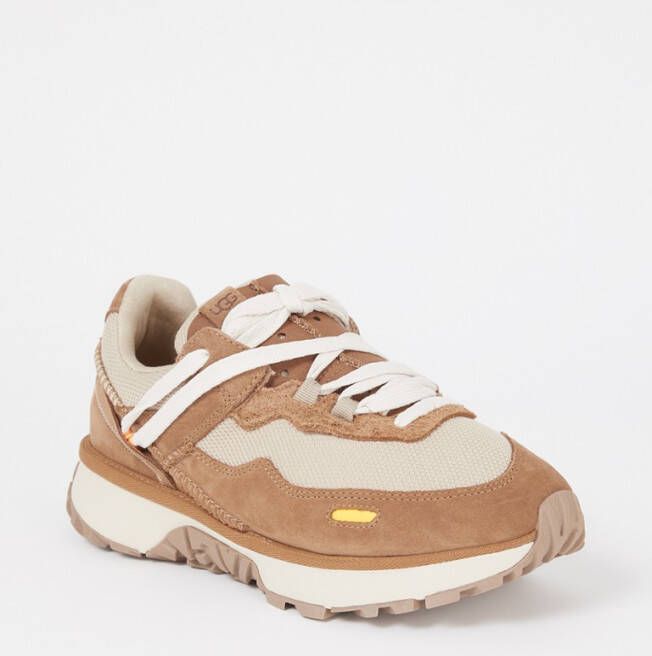 Ugg Retrofl sneaker van suède met mesh details