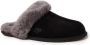 UGG Pantoffels Dames W Scuffette Ii Maat: 36 Materiaal: Suède Kleur: Zwart - Thumbnail 3