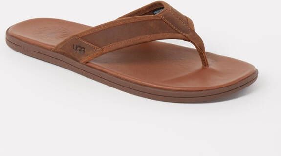 Ugg Seaside Flip slipper van leer