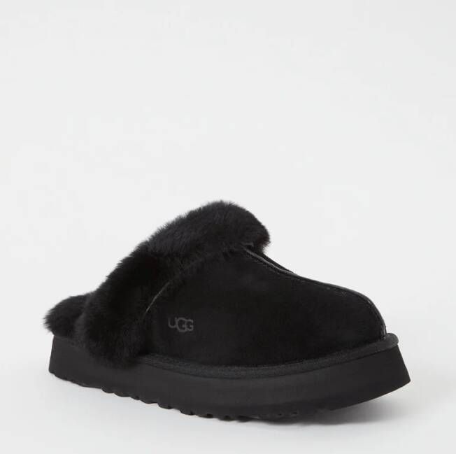 Ugg W Disquette pantoffel van suède met schapenwol