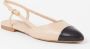 UNISA Slingbacks Dames Asley Maat: 35 Materiaal: Leer Kleur: Beige - Thumbnail 4