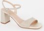 Unisa Bekijk hier de Moraty EV PLATINO van by SHUZ sandalen dames EV PLATINO Textiel - Thumbnail 2
