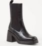 Vagabond Shoemakers Brooke Zwart Leren Vierkante Neus Laarzen Black Dames - Thumbnail 3