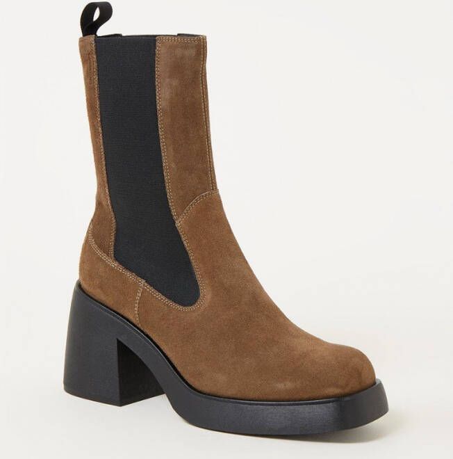 Vagabond Brooke chelsea boot van leer