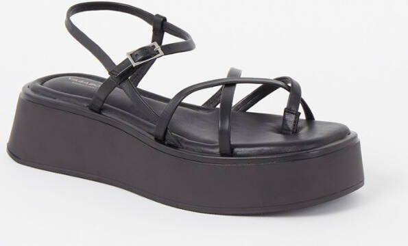 Vagabond Courtney Platform sandaal van leer