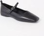 Vagabond Shoemakers Zwarte leren ballerina Delia Black Dames - Thumbnail 3