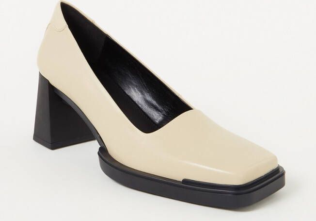 Vagabond Edwina pump van leer