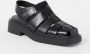 Vagabond Shoemakers Zwarte Leren Sandaal Eyra 301 Black Dames - Thumbnail 2