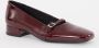 VAGABOND SHOEMAKERS Ballerina Dames Debbi 5818-160 Maat: 38 Materiaal: Lakleer Kleur: Rood - Thumbnail 3