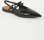 VAGABOND SHOEMAKERS Slingbacks Dames Hermine 260 Maat: 40 Materiaal: Lakleer Kleur: Zwart - Thumbnail 4
