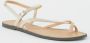 Vagabond Shoemakers Gouden Leren Sandalen Tia 2.0 Yellow Dames - Thumbnail 1