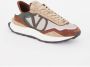 Valentino NetRunner Sneaker Bruin Beige Multicolor Heren - Thumbnail 2