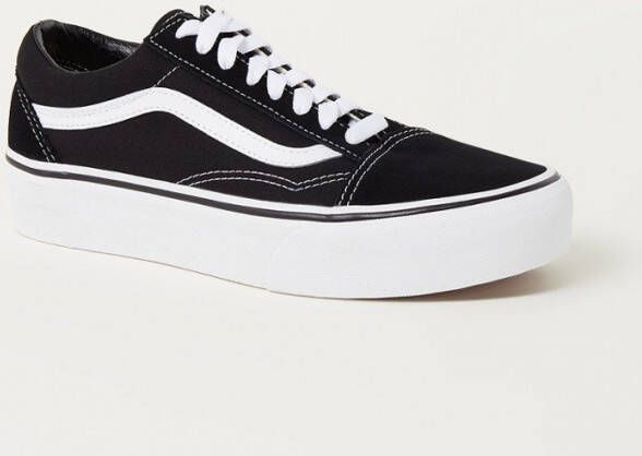 Vans Old Skool Platform sneaker met suède details