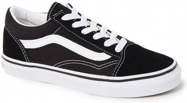 Vans Old Skool sneaker met leren details