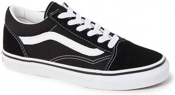 Vans Old Skool voorschools Schoenen Black Leer Textil 5 Foot Locker - Foto 10