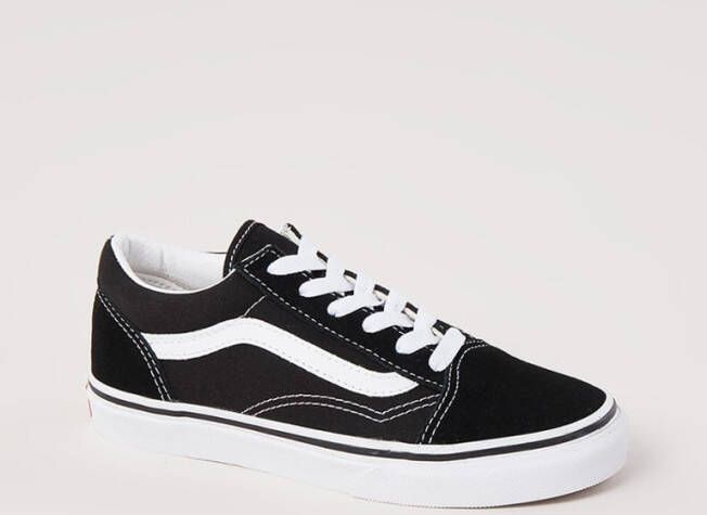 Vans Old Skool voorschools Schoenen Black Leer Textil 5 Foot Locker - Foto 9