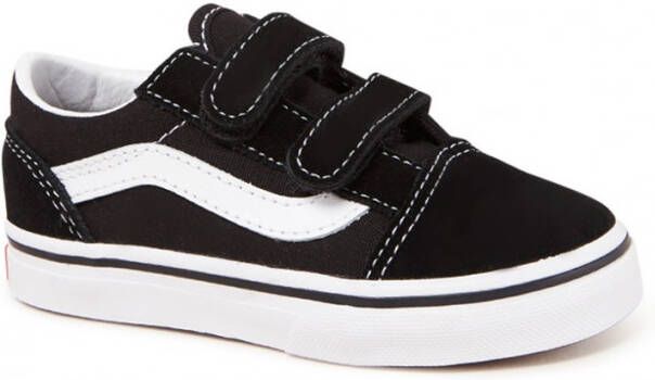 Vans Old Skool TD Old Skool V sneakers zwart wit Canvas Meerkleurig 37 - Foto 20