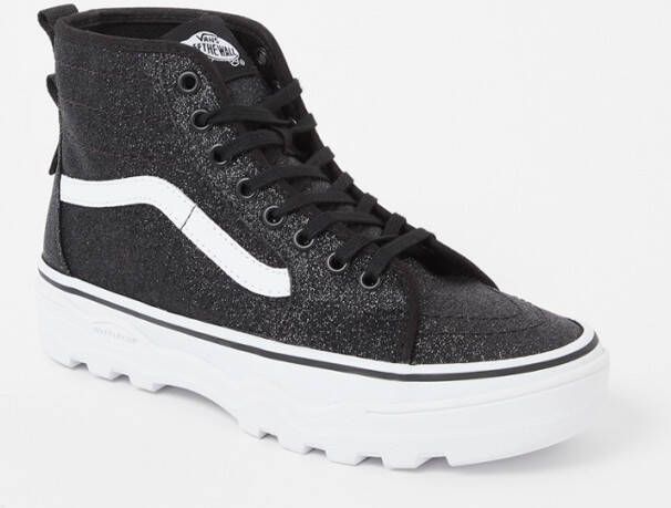 Vans Sentry Sk8-Hi sneaker met suède details en glitter - Schoenen.nl