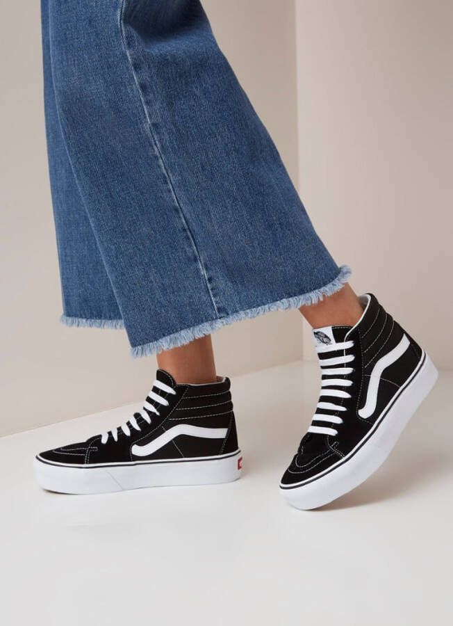 Vans Sk8-Hi Platform sneaker met suède details