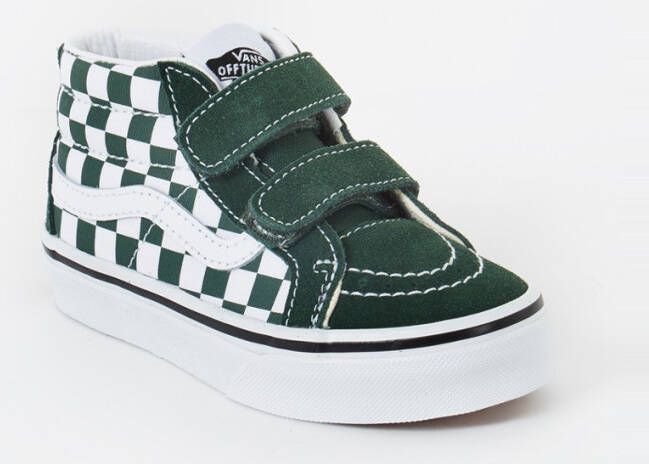 Vans Sk8-Mid Reissue van canvas met suède details - Foto 3