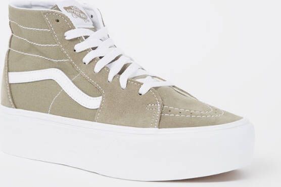 Vans Ski-8-Hi Tapered Stackform sneaker met suède details - Foto 10