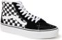 Vans Sneakers Sk8 Hi Platform 2 Zwart Veters Normaal Vrouwen Canvas Rubber Ademend Effen Hoge sneakers - Thumbnail 5