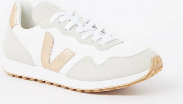 Veja Alveomesh sneaker met vegan suède details