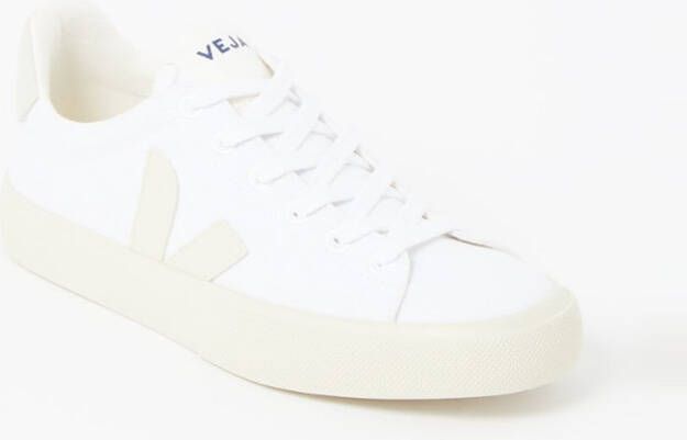 Veja Campo sneaker van canvas met vegan suède details