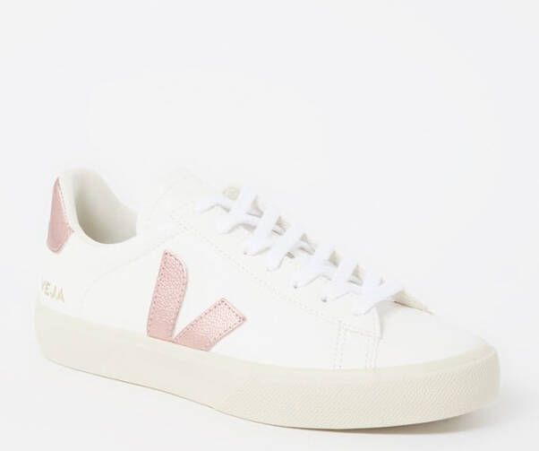 Veja Campo Chromefree Leather Dames Sneakers Schoenen Leer Wit CP0503128A - Foto 15