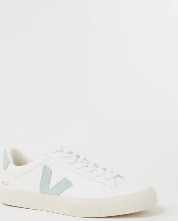 Veja Campo sneaker van leer met suède details