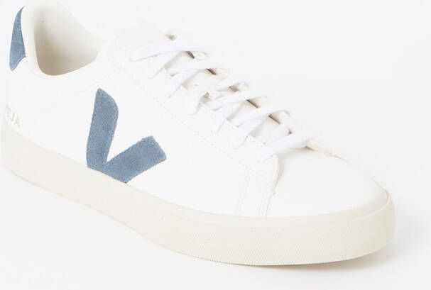 Veja Campo sneaker van leer met suède details