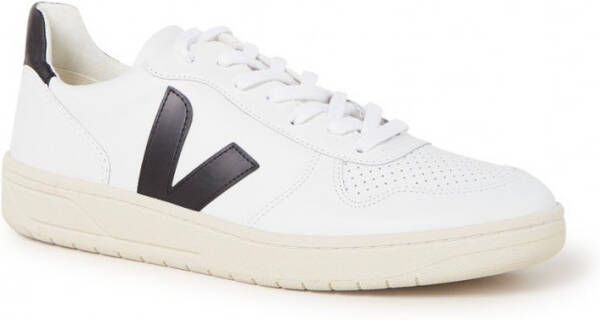 Veja V-10 den Patch Logo Geperforeerde Details Rubberen Zool White - Foto 20