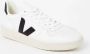 Veja V-10 Manden Patch Logo Geperforeerde Details Rubberen Zool White Heren - Thumbnail 3