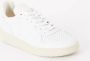 Veja V 10 Leather Herren Sneakers Sportschoenen Schoenen Leer Wit VX021270B - Thumbnail 3