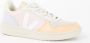 Veja Multicolor Leren Sneaker met Geperforeerde Neus Meerkleurig Dames - Thumbnail 2