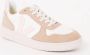 Veja Witte Leren Sneakers met Suède Inzetstukken Multicolor Dames - Thumbnail 3