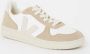 Veja V-10 Chromefree Leather Sneakers Wit Platine Vx0502935 White - Thumbnail 3