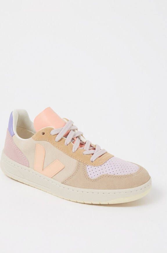 Veja V-10 sneaker van suède