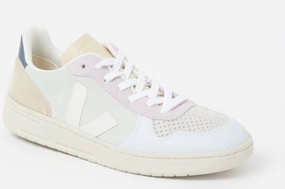 Veja V-10 sneaker van suède