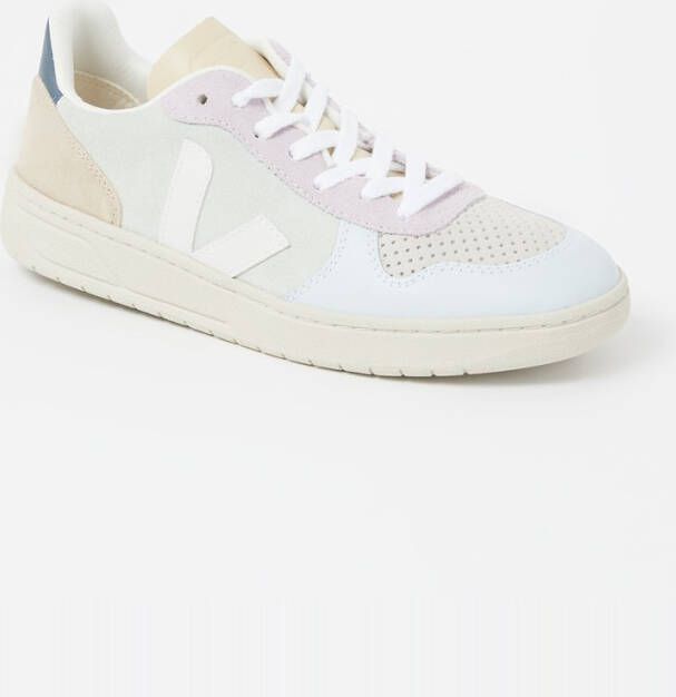 Veja V-10 sneaker van suède